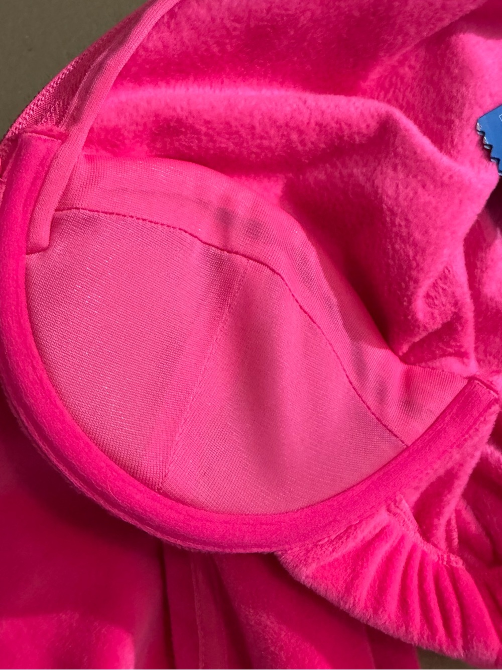 Adidas X Jeremy Scott Velour Crop TrackTop NWT Small Pink Y2K Bustier Streetwear - Picture 12 of 16